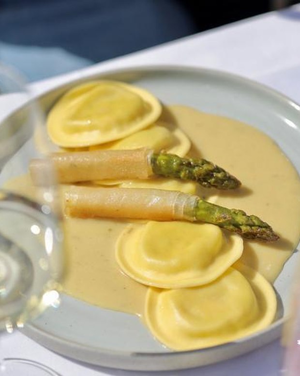 Ravioli aux asperges
